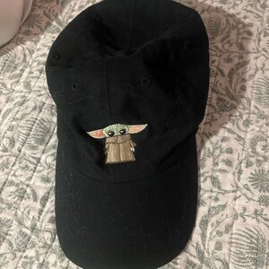 Grogu Disney Black Star Wars Cap